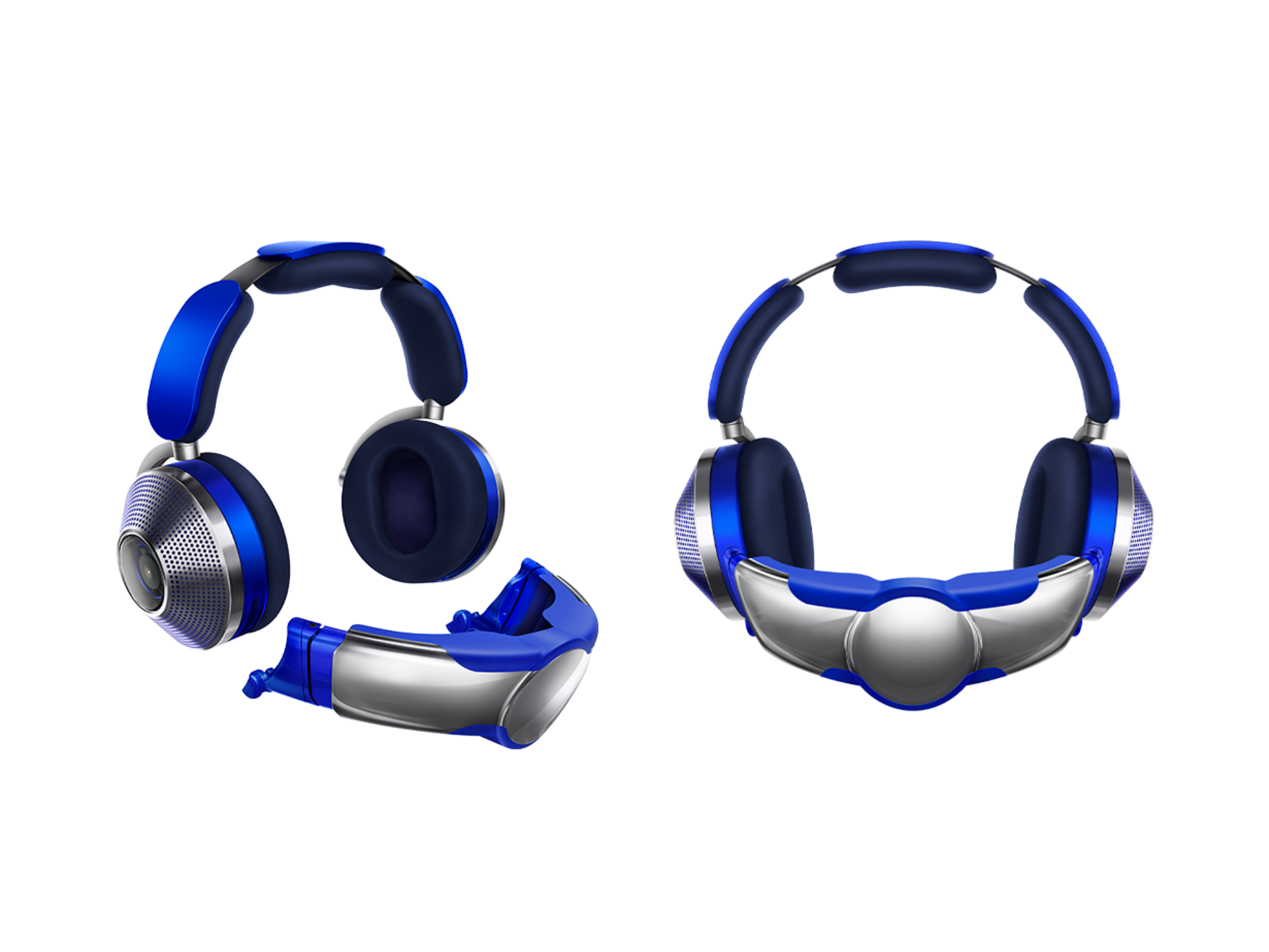 Dyson Zone Headphones with air purification (Ultra Blue/Prussian Blue) International VersionHeadphonesPure Dyson audio with advanced noise cancellation. Engineered for ultra-low distortion. Filters remove viruses, gases and 99% of pollutants as small as 0